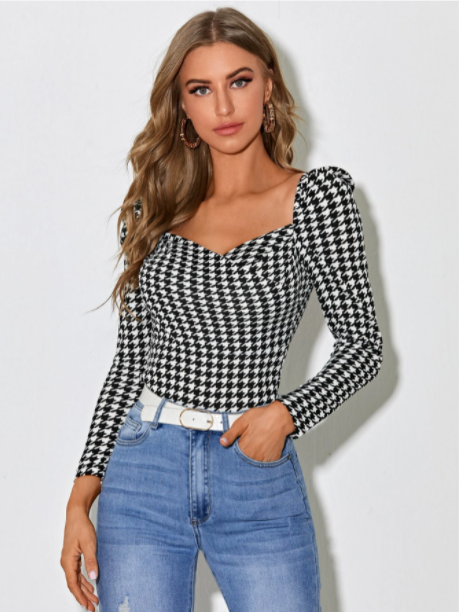 Blusa pata de cheap gallo