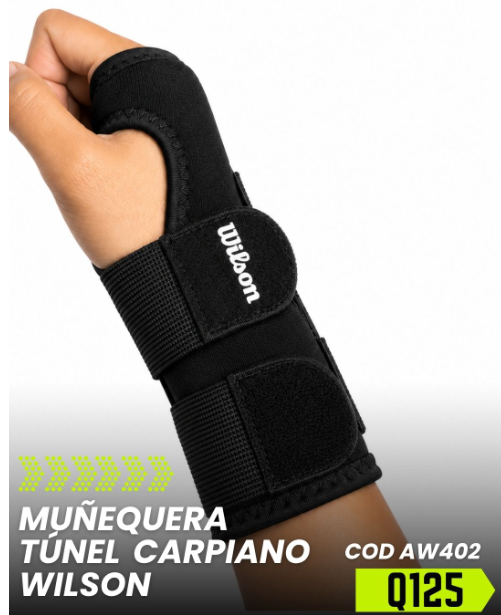 MUÑEQUERA TUNEL CARPAL WILSON