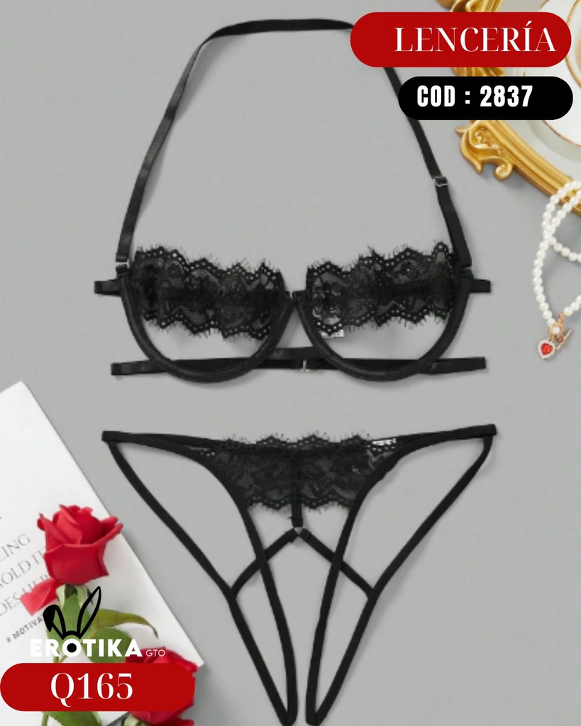 Set de lencerIa con abertura con aro