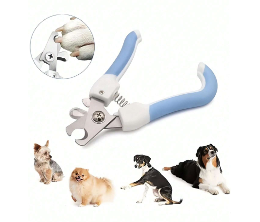 Cortaúñas profesional de acero inoxidable para mascotas