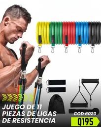 [st25082785670906020] Juego de Ligas de 11 piezas de bandas de resistencia