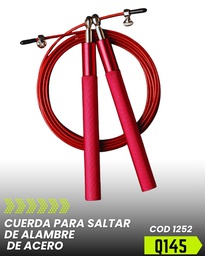 [roja] Cuerda Acero Inoxidable GTO Roja