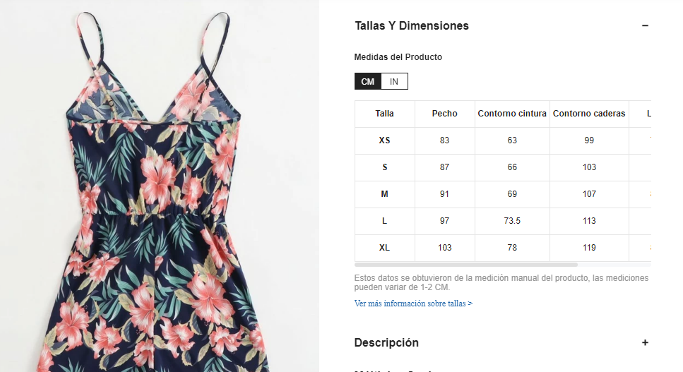 Jump Corto Mono Slip Con Estampado Tropical De Cuello Cruzado