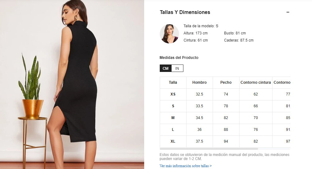 Vestido ajustado de muslo con abertura