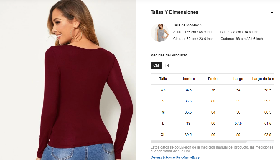 Blusa unicolor Corinta