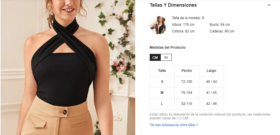 Blusa Top Halter De Espalda Abierta Con Tiras Cruzadas