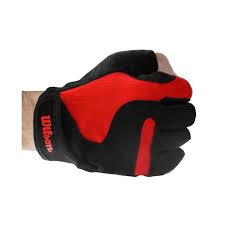 GUANTES PARA PESAS WILSON ROJOS