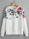 Sueter Pullover con estampado floral