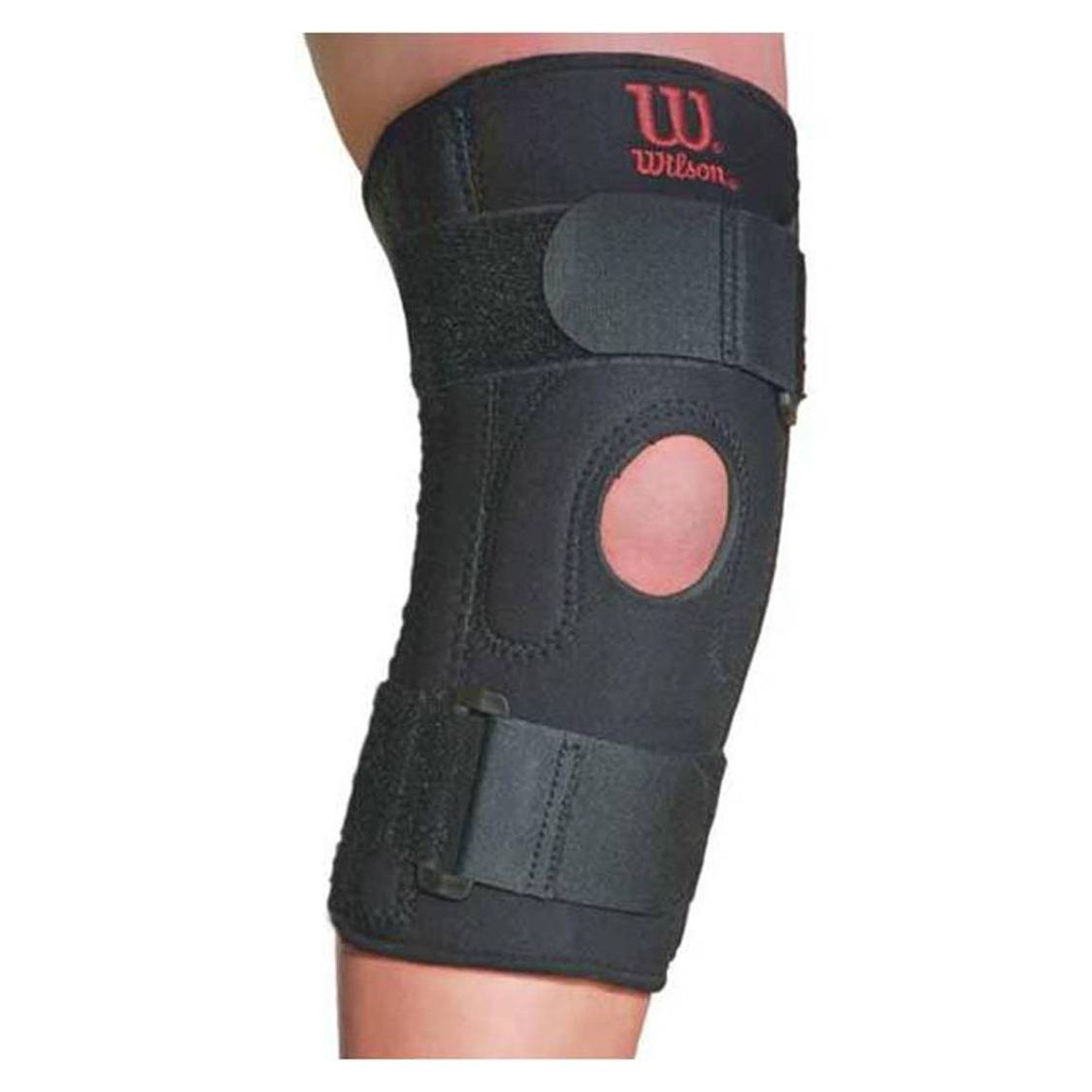 RODILLERA CON SOPORTE DE ACERO LIGAMENTOS NEOPRENO WILSON