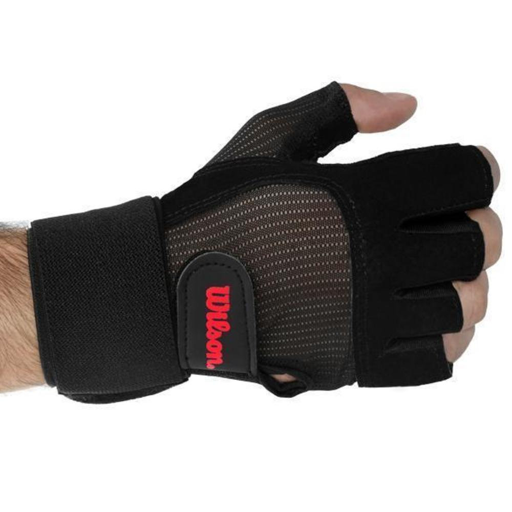 GUANTES PARA PESAS DE PIEL DE CERDO WILSON 