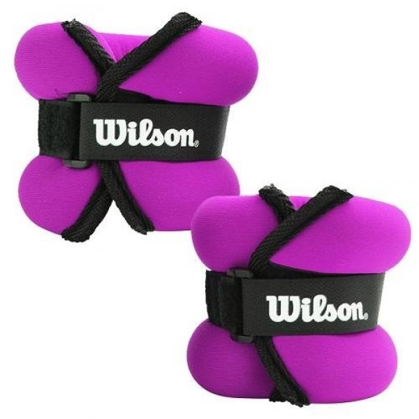 Tobillera Con Peso Wilson 2 Lbs El Par (1 lbs cada una)