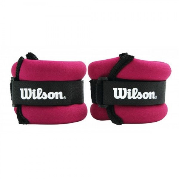 Tobillera Con Peso Wilson 1 Lbs El Par (0.5 lbs cada una)