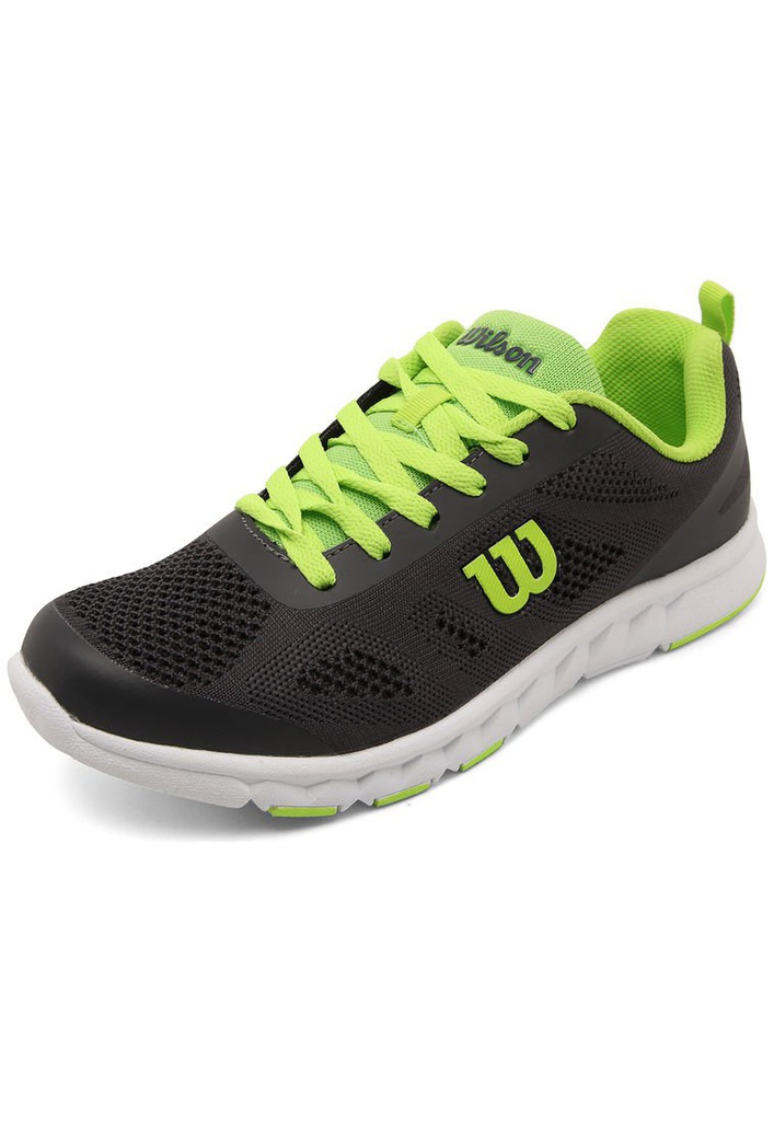 Tenis Wilson Negro Con Verde