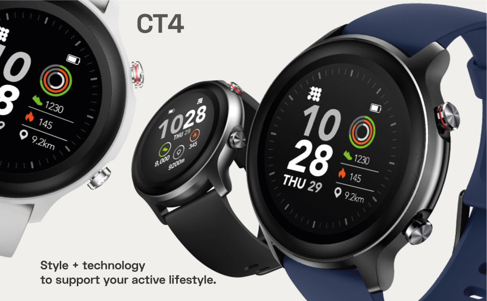 Reloj SmarT Watch + Fitness Tracker  Cubitt CT4