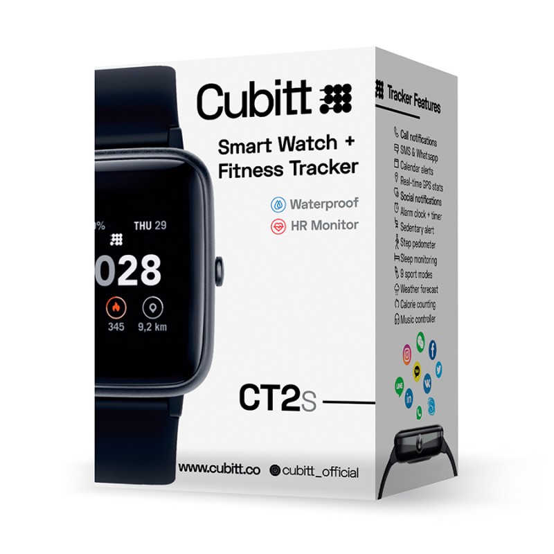 Reloj SmarT Watch + Fitness Tracker  Cubitt CT2S