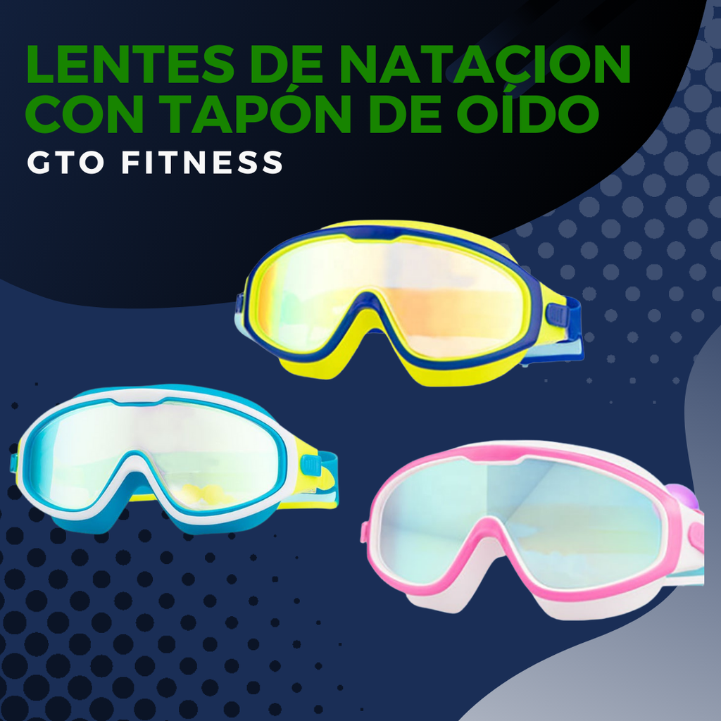 Lentes Natación con Tapón GTO