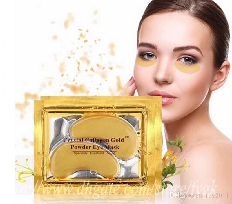 Parches de colageno Crystal Gold (2 pares)