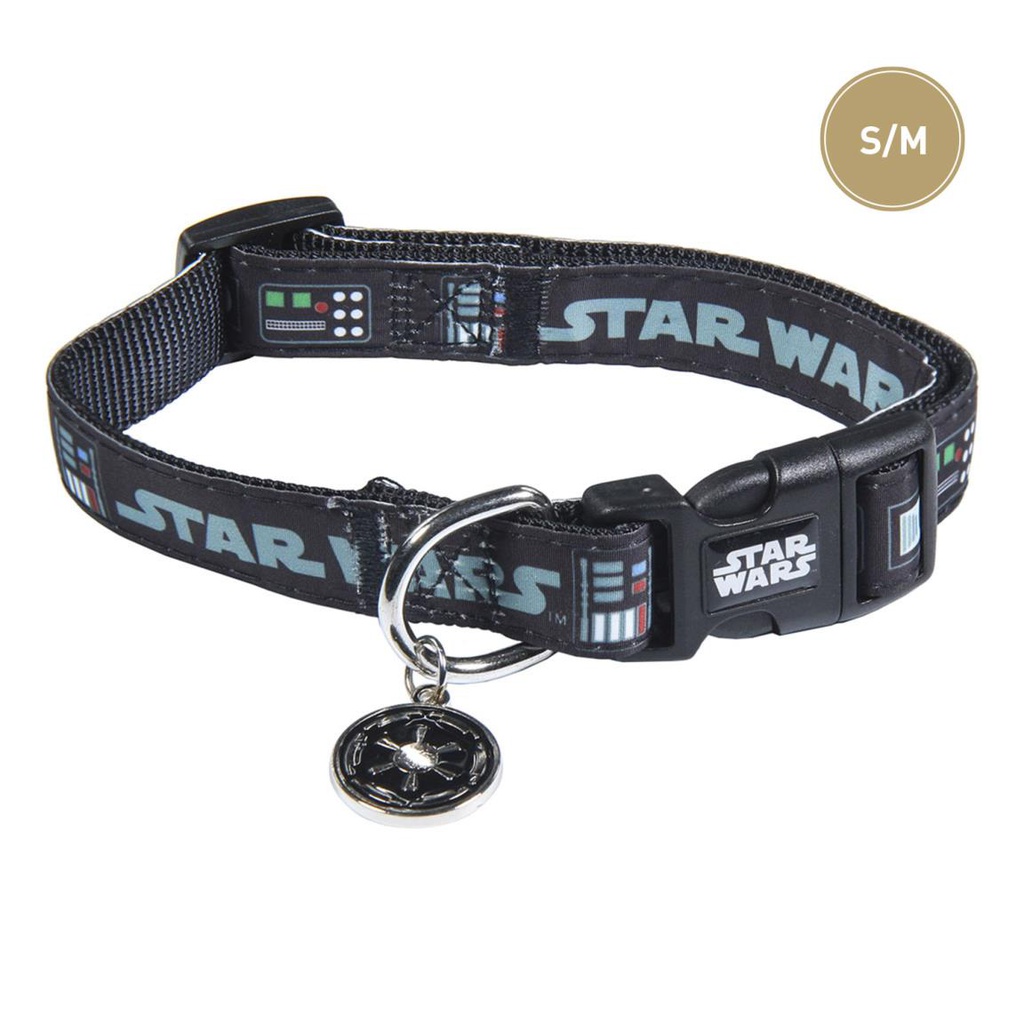 COLLAR PARA MASCOTAS STAR WARS DARTH VADER S-M