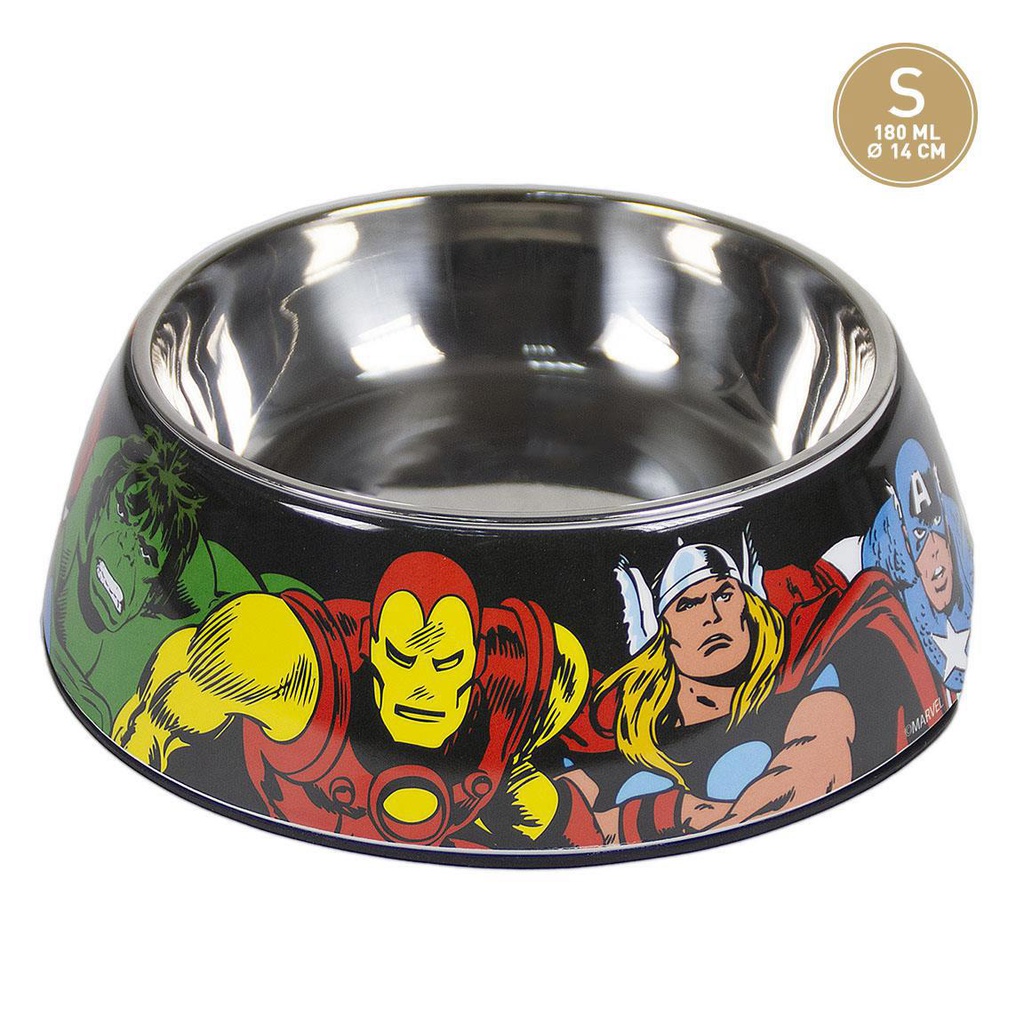 PLATO PARA MASCOTA MARVEL TALLA S