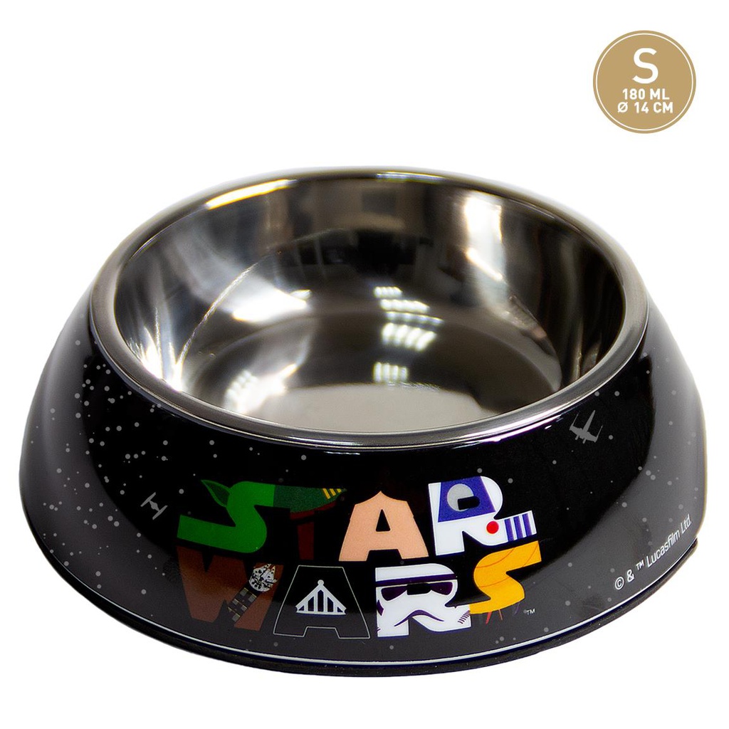 PLATO PARA MASCOTAS STAR WARS TALLA S