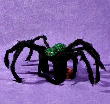 Traje Halloween en forma de araña de mascota