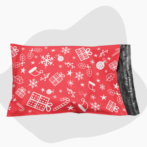 Bolsa 10x13 de polietileno pack 50 unidades Navidad