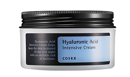 Crema Hidratante con Acido Hialurónico intensiva koreano