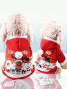 Sudadera de forro polar con muñeco de nieve y reno de 4 patas para perros (copia)