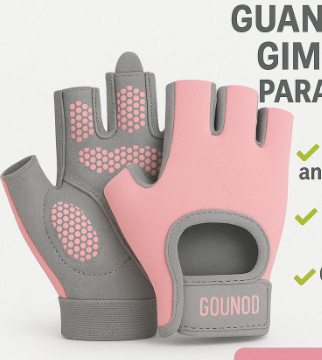 Guantes de ejercicio Rosados