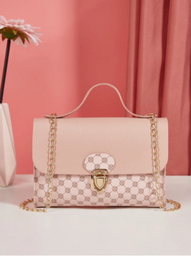 [swbag24210518283] Mini  Carteras Pink con cadena