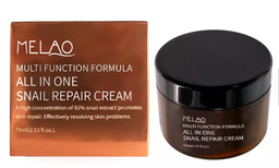 CREMA FACIAL DE BABA DE CARACOL REPARADORA TODO EN UNO MELAO