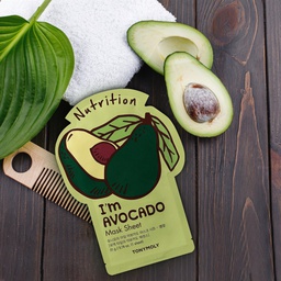 [TMP10-Mask(avocado)] Mascarilla de Aguacate Nutricion I`m REAL C/U