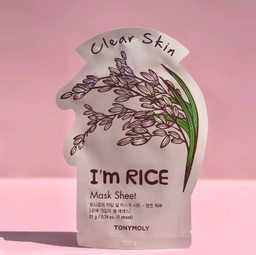 [TMP10-Mask(rice)] Mascarilla de arroz Piel clara I`m REAL