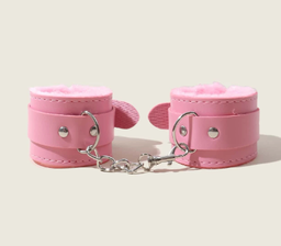 [sn2212160007254040] Esposas de juguete rosadas accesorio de vestuario
