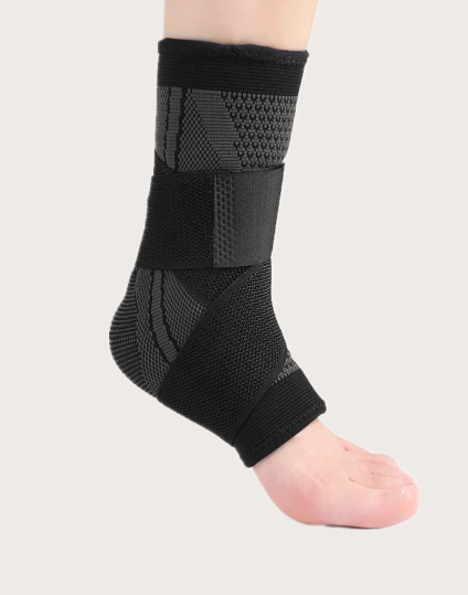 TOBILLERA GTO DE COMPRESIÓN NEGRA/GRIS