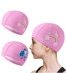 [st2306136548466426] 2 GORROS PARA NATACION PARA NIÑA