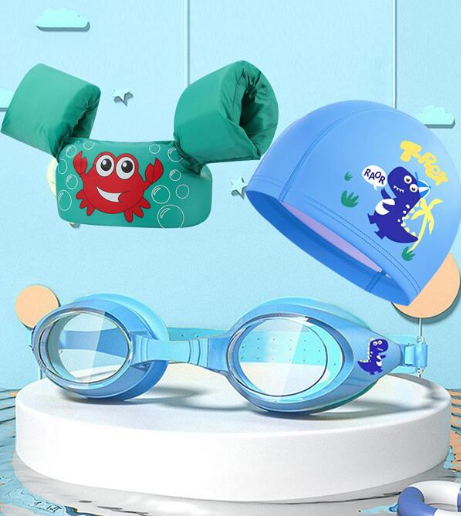 SET 3 piezas Flotador de natacion Lentes de natacion Gorro de natacion