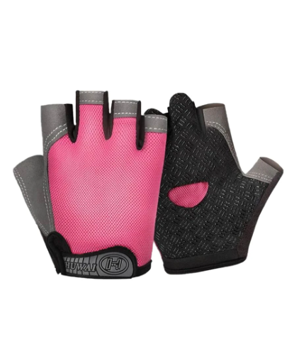 GUANTES ROSADOS DE GYM