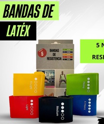 [BANAMA] Bandas Cerradas De Latex nivel  1 Amarillo