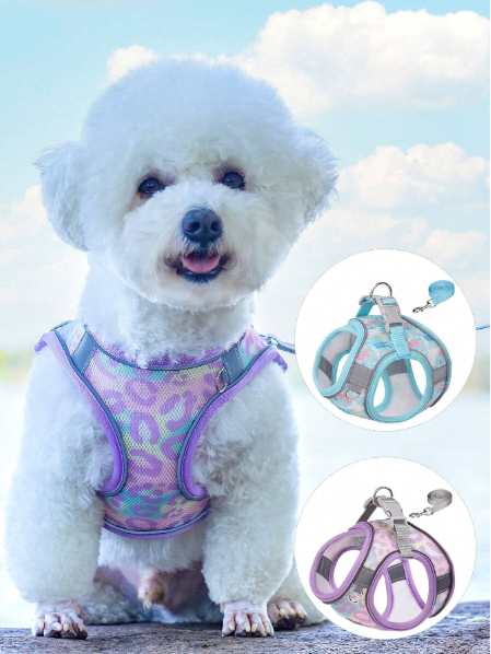 Arnés Para Perros Con Impresión En Colores