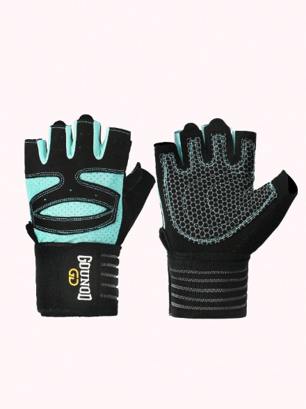 Guantes de entrenamiento color azul