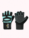Guantes de entrenamiento color azul