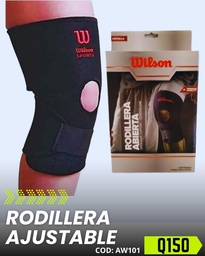 [AW101] Rodillera ajustable Rotula Wilson