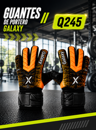 Guante de Portero Galaxy Naranja