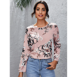 Blusa Top Con Estampado Floral