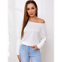 Blusa Top Unicolor De Manga Dolman