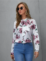 Blusa Floral Elegante